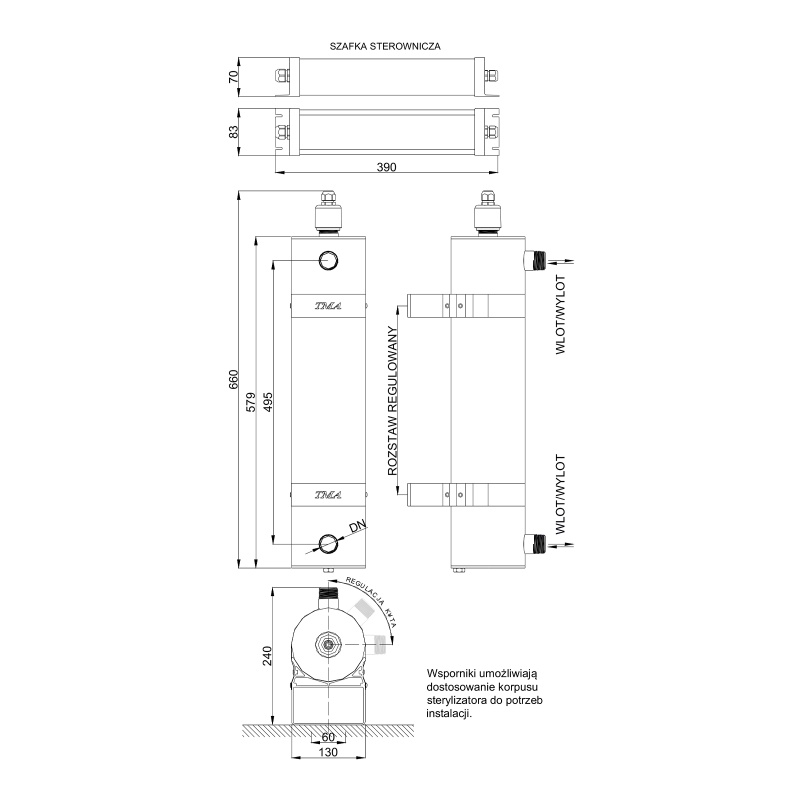 Lampa TMA D6