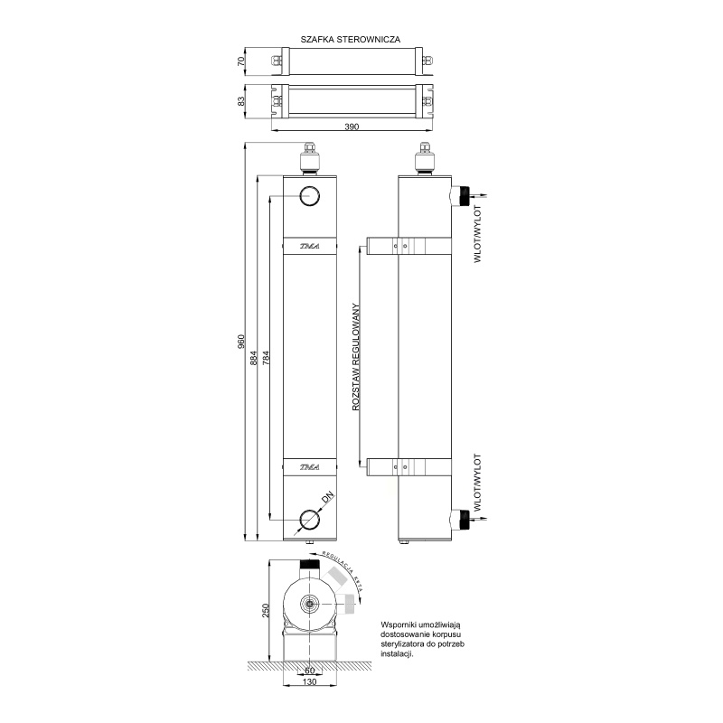 Lampa TMA D10